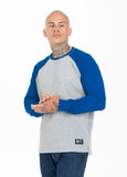 Longsleeve Garment Washed Raglan Small Logo