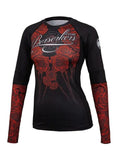 Longsleeve Rashguard damski Berserkers Team Roses