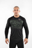 Longsleeve Rashguard Mesh Performance Pro plus Woodland Logo