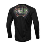 Longsleeve Rashguard Mesh Performance Pro plus Woodland Logo