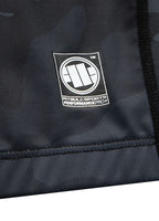 Longsleeve Rashguard Performance Pro plus All Black Camo Small Logo