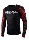 Longsleeve Rashguard Red Ray