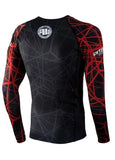 Longsleeve Rashguard Red Ray