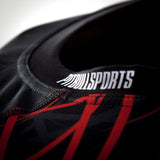 Longsleeve Rashguard Red Ray