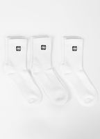 Skarpety High Ankle Logo grube 3-pak