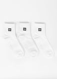 Skarpety Low Ankle Logo cienkie 3-pak