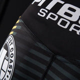 Spodenki damskie kompresyjne Stripes RMG