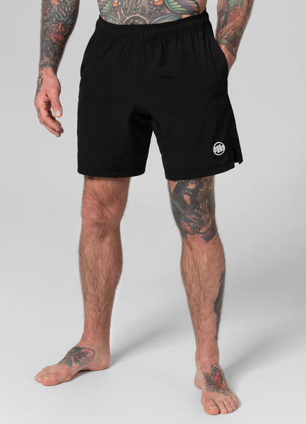 Spodenki Sportowe Performance Pro plus Solid Black