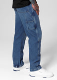 Spodnie Jeansowe Navy Wash Carpenter