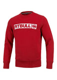 Bluza Crewneck Terry HILLTOP Czerwona - kup z Pit Bull West Coast Oficjalny Sklep 