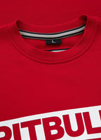 Bluza Crewneck Terry HILLTOP Czerwona - kup z Pit Bull West Coast Oficjalny Sklep 