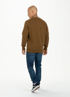 Bluza Crewneck Small Logo Brązowa - kup z Pit Bull West Coast Oficjalny Sklep 