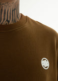 Bluza Crewneck Small Logo Brązowa - kup z Pit Bull West Coast Oficjalny Sklep 