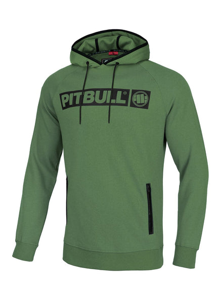 Bluza z kapturem FALCON HILLTOP Oliwkowa - kup z Pit Bull West Coast Oficjalny Sklep 