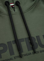 Bluza z kapturem French Terry OLYMPIC Oliwkowa - kup z Pit Bull West Coast Oficjalny Sklep 