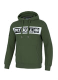 Bluza z kapturem SHERWOOD Oliwkowa - kup z Pit Bull West Coast Oficjalny Sklep 