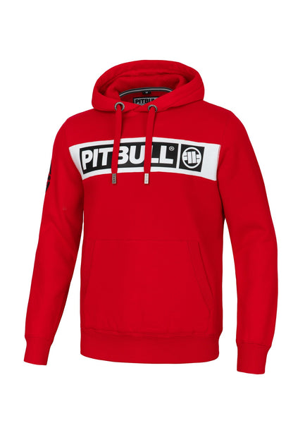 Bluza z kapturem SHERWOOD Czerwona - kup z Pitbull West Coast Oficjalny Sklep 