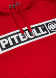 Bluza z kapturem SHERWOOD Czerwona - kup z Pitbull West Coast Oficjalny Sklep 