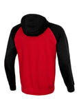 Bluza z kapturem SMALL LOGO 280 GSM Czerwona/Czarna - kup z Pit Bull West Coast Oficjalny Sklep 