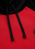 Bluza z kapturem SMALL LOGO 280 GSM Czerwona/Czarna - kup z Pit Bull West Coast Oficjalny Sklep 