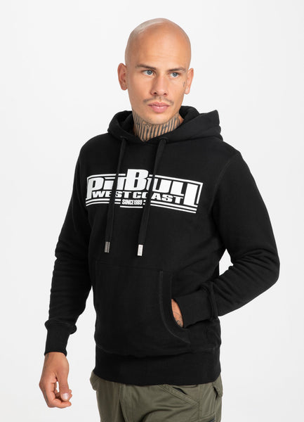 BLUZA Z KAPTUREM CLASSIC BOXING 2 Czarna - kup z Pit Bull West Coast Oficjalny Sklep 