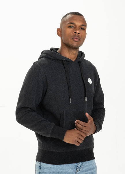 Bluza z kapturem SMALL LOGO Charcoal - kup z Pit Bull West Coast Oficjalny Sklep 