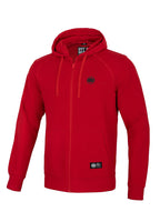 Bluza rozpinana z kapturem SMALL LOGO 280 GSM Czerwona - kup z Pit Bull West Coast Oficjalny Sklep 