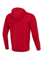 Bluza rozpinana z kapturem SMALL LOGO 280 GSM Czerwona - kup z Pit Bull West Coast Oficjalny Sklep 