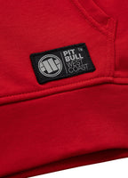 Bluza rozpinana z kapturem SMALL LOGO 280 GSM Czerwona - kup z Pit Bull West Coast Oficjalny Sklep 