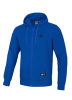 Bluza rozpinana z kapturem SMALL LOGO 280 GSM Niebieska - kup z Pit Bull West Coast Oficjalny Sklep 
