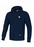 Bluza rozpinana z kapturem SMALL LOGO 280 GSM Granatowa - kup z Pit Bull West Coast Oficjalny Sklep 
