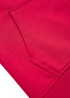 Bluza damska rozpinana z kapturem SMALL LOGO 280 GSM Malinowa - kup z Pit Bull West Coast Oficjalny Sklep 
