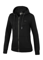 Bluza damska rozpinana z kapturem SMALL LOGO 22 Czarna - kup z Pit Bull West Coast Oficjalny Sklep 