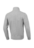 BLUZA ROZPINANA SMALL LOGO PREMIUM PIQUE SZARA MLG - kup z Pit Bull West Coast Oficjalny Sklep 