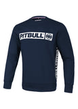 Bluza crewneck French Terry ALBION Granatowa - kup z Pitbull West Coast Oficjalny Sklep 