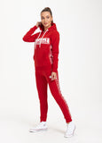 Bluza damska z kapturem BOXING FRENCH TERRY Czerwona - kup z Pit Bull West Coast Oficjalny Sklep 