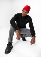 Crewneck SMALL LOGO PREMIUM PIQUE CZARNA - kup z Pit Bull West Coast Oficjalny Sklep 