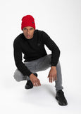 Crewneck SMALL LOGO PREMIUM PIQUE CZARNA - kup z Pit Bull West Coast Oficjalny Sklep 
