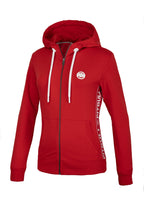 Bluza rozpinana z kapturem damska French Terry Small Logo