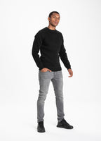 Crewneck SMALL LOGO PREMIUM PIQUE CZARNA - kup z Pit Bull West Coast Oficjalny Sklep 
