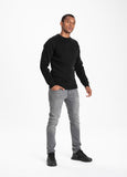 Crewneck SMALL LOGO PREMIUM PIQUE CZARNA - kup z Pit Bull West Coast Oficjalny Sklep 