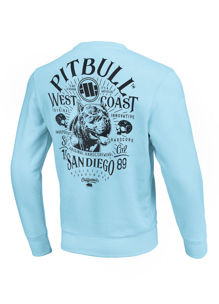Bluza Crewneck SAN DIEGO 89 Błękitna - kup z Pit Bull West Coast Oficjalny Sklep 