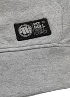 Bluza rozpinana z kapturem SMALL LOGO 280 GSM Szara/Granatowa - kup z Pit Bull West Coast Oficjalny Sklep 