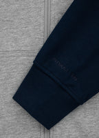 Bluza rozpinana z kapturem SMALL LOGO 280 GSM Szara/Granatowa - kup z Pit Bull West Coast Oficjalny Sklep 