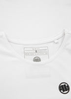 Damska koszulka lycra slim fit SMALL LOGO Biała - kup z Pit Bull West Coast Oficjalny Sklep
