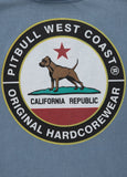 Koszulka Middleweight CALIFORNIA DOG Błękitna - kup z Pit Bull West Coast Oficjalny Sklep 