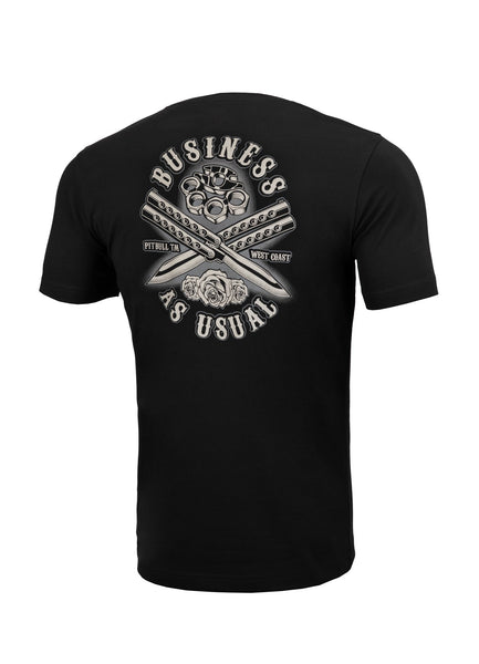 Koszulka Garment Washed Business As Usual