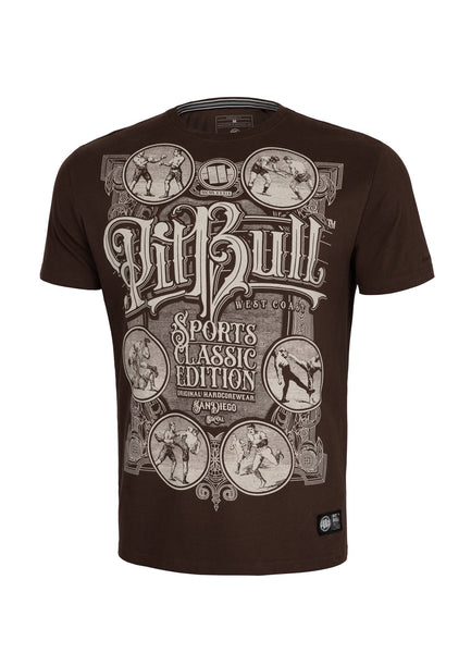 Koszulka MULTISPORT Burgundowa - Pitbullstore.pl