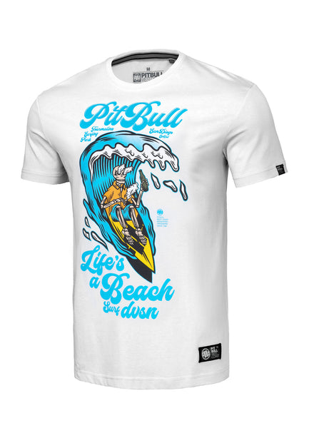 Koszulka BEACH Biała - kup z Pit Bull West Coast Oficjalny Sklep 