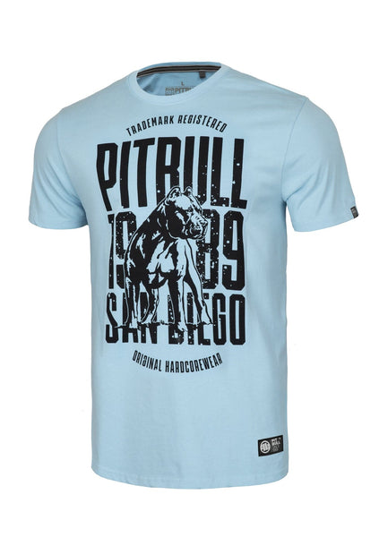 Lekka Koszulka SAN DIEGO DOG Błękitna - kup z Pitbull West Coast Oficjalny Sklep 